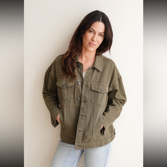 Carly Jean Los Angeles Jackets & Blazers - NWOT CJLA Hunter Jean Jacket